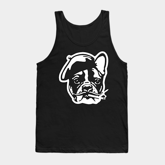 French Bulldog Villain Tank Top by Tuff Breeds